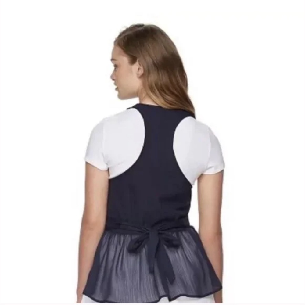 NWT Disney Alice Through the Looking Glass Double-Breasted Ruffle Vest Large - Picture 3 of 10